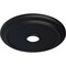 Ekena Millwork Crendon Ceiling Medallion (Fits Canopies up to 4 3/8"), 24 1/8"OD x 4 3/8"ID x 2 1/4"P, Steel Gray CM24CRSGS - alternate 2
